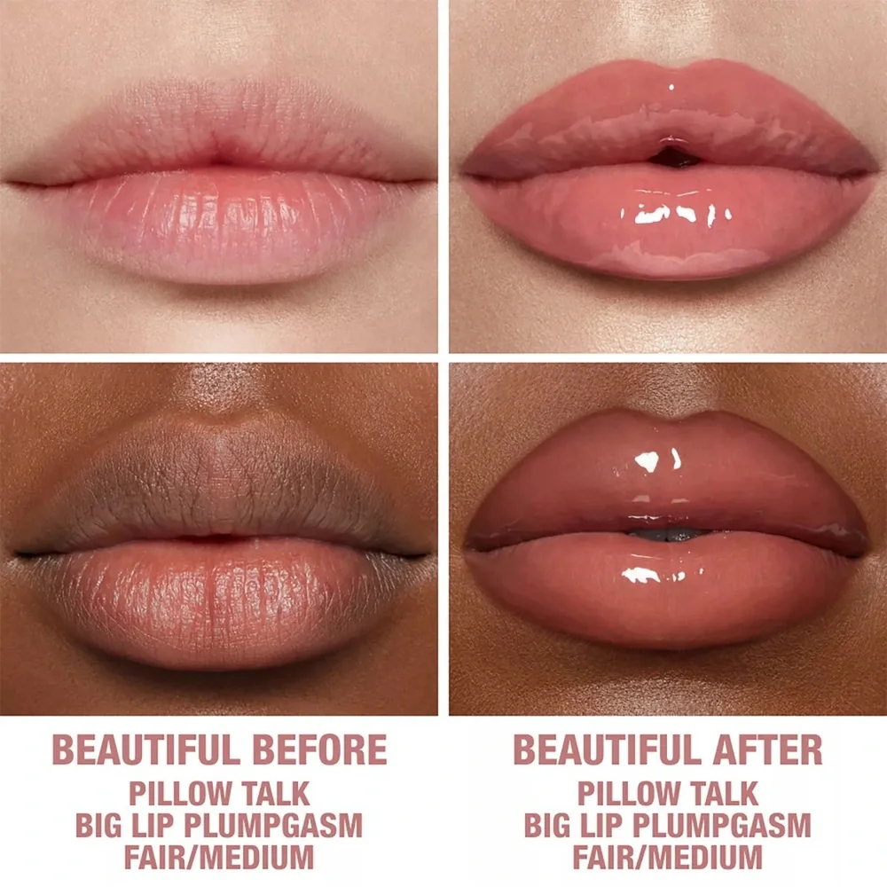 Charlotte Tilbury ‘Fair-Medium’ Pillow Talk Big Lip Plumpgasm Plumping Lip Gloss